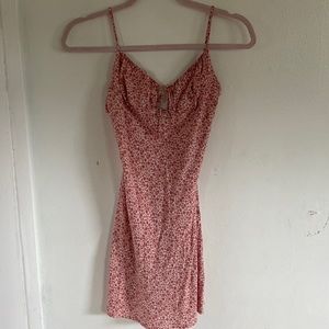 Cotton candy LA spaghetti straps summer dress